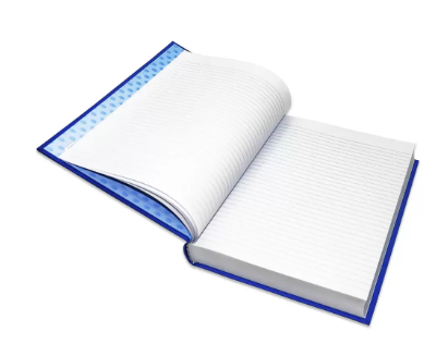 FIS A4 Size Manuscript Book, 8 Quire, 8 mm, Single Ruled - FSMNA48Q