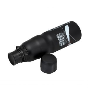 Royalford Sport Bottle - Stainless Steel - Black - 750 ML