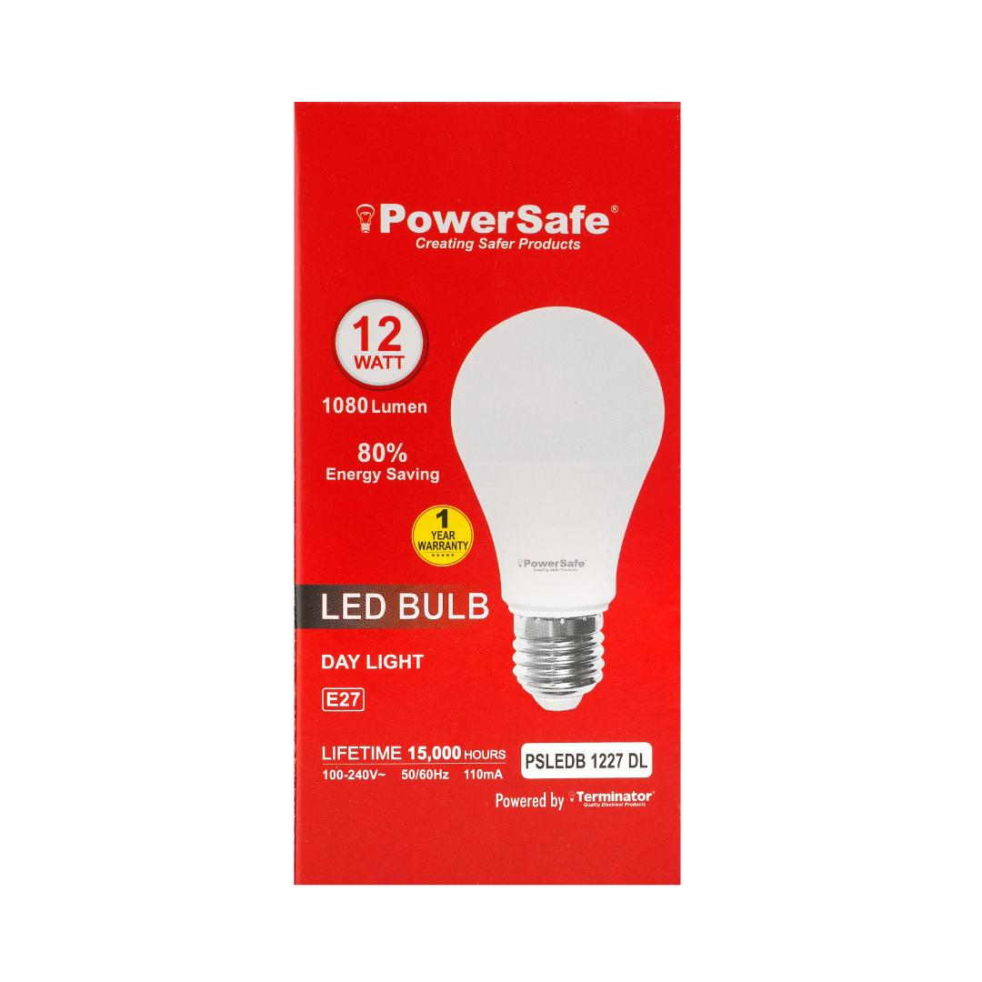 PowerSafe brand 12W LED Bulb E27 – Day Light