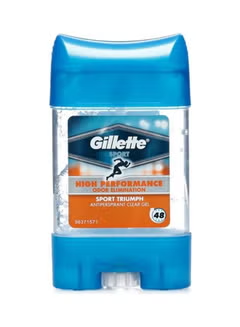 Triumph Sport, Antiperspirant Clear, Gel Deodorant Stick, 70grams
