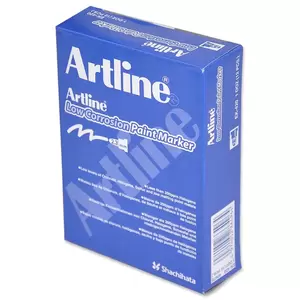 Artline Low Corrosion Paint Marker, Pack of 12, 2.3mm, Orange - ARMKEK-420OR