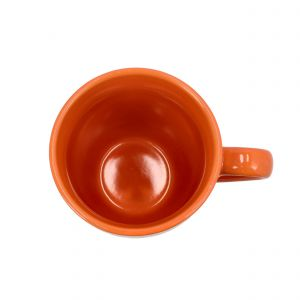 Royalford Coffee Mug Set - Porcelain - Orange - 11 OZ