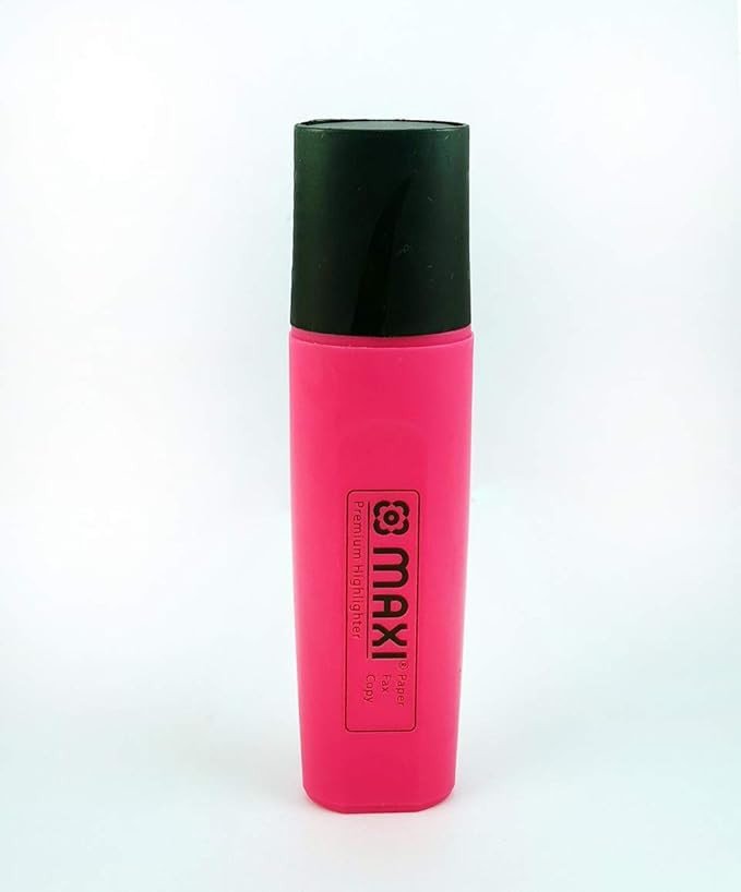 Maxi Fluorescent Premium Highlighter - Pink