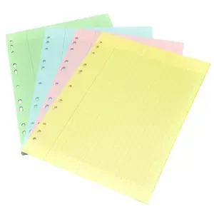 FIS French Ruling, Color Loose Leaves, 100 Sheets, A4 Size - FSPAFRA41004C