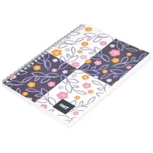 10-Piece Light Spiral Soft Cover Notebook Single Ruled (80 Sheet) A5 Size - LINBA51518S