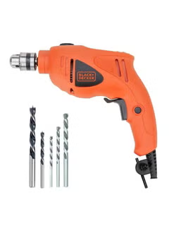 Percussion Hammer Drill With Bits Orange/Silver