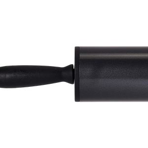 Prestige Small Rolling Pin - Stainless Steel - Black