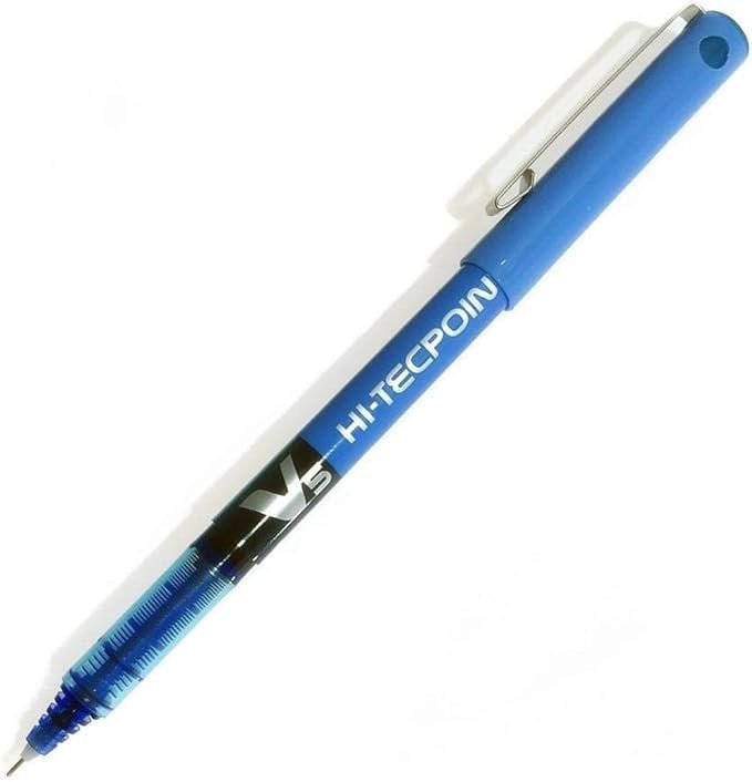 Pilot BX-V5 Hi Tecpoint Roller Pen 0.5 Blue Pack of 12