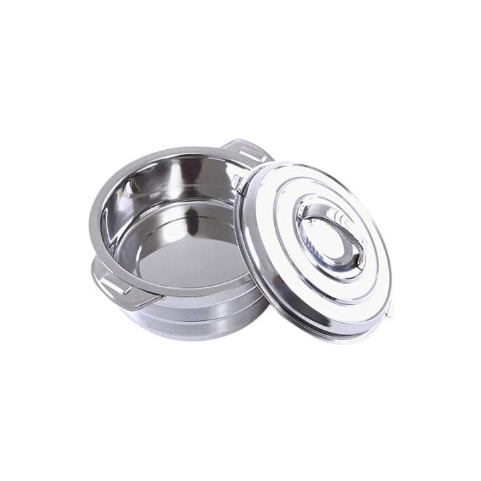 6000ML Steam Line Hot Pot - Double Wall Hot Pot | Serving Dishes With Lids | Hot Food Storage Containers & Warmers With Comfortable Handle | Storage Saver For Everyday Use