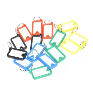 25-Piece FIS Key Ring 4.8X2.6cm Assorted - FSKCB-16