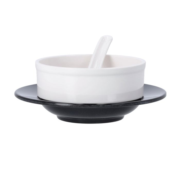 Royalford RF10061 12 Pcs Soup Bowls Set - Durable Melamine Ware | Simple & Elegant Design| Ideal For Home, Hotels, Restaurants, Canteens & More