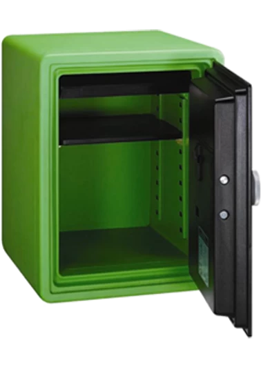 Eagle Safes Fire Resistant Safe (YESM-031DK) - BLUE-GREEN-BLACK-WHITE - Digital Lock + Key Lock