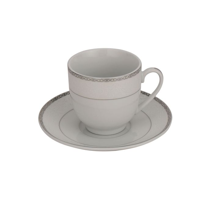 Royalford RF10555 12Pcs Tea Cup And Saucer Set