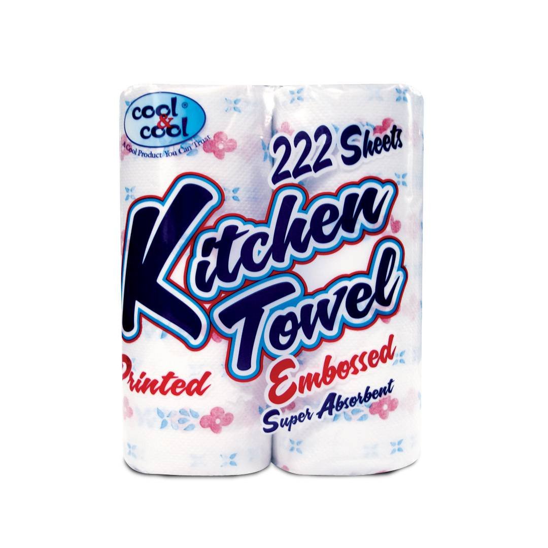 KITCHEN TOWEL 222 SHEETS PRINTED