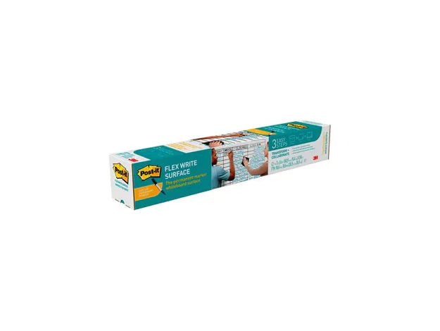 3M Post-It Flex Write Surface, The Permanent Marker Whiteboard Surface 60 x 90cm (MMM-FWS3x2)