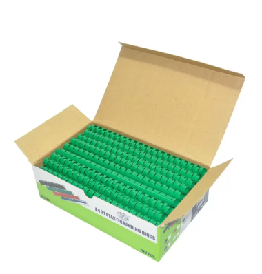 FIS 38 mm Plastic Binding Rings 340 Sheets - FSBD38GR