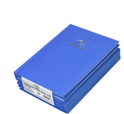 Pack of 5 Pieces A5 Single Ruled Notebook Blue