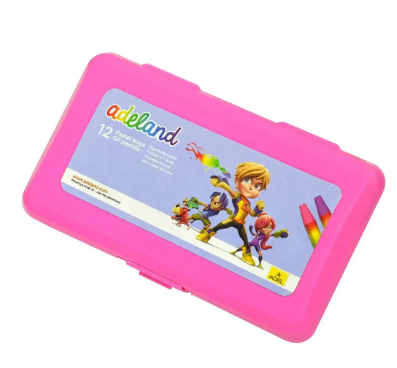 Adel Oil Pastel Hexagonal, Pack of 12 Colors - ALCR4281835000