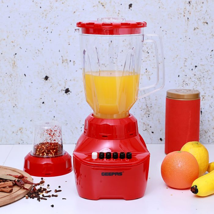 2-in-1 Blender with 1.5L Glass Jar, Smart Lock, GSB44076UK, 2 Speed with  Pulse Function, Ideal for Smoothies, Vegetable, Fruits, Milkshakes, Ice &  More