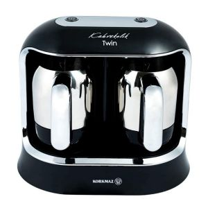 Korkmaz Kahvekolik Twin Coffee Machine