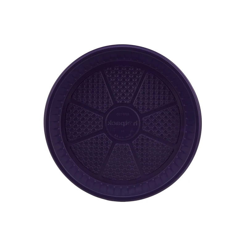 Colored Round Plastic Plate(7 Inch)25 Pieces