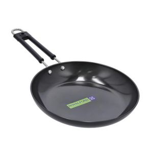 Royalford Hard Anodized Frypan - Stainless Steel - Black - 28 CM