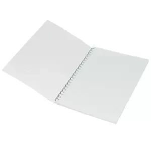10-Piece Light Spiral Soft Cover Notebook Single Line A5, 80-Sheets - LINBA51520S