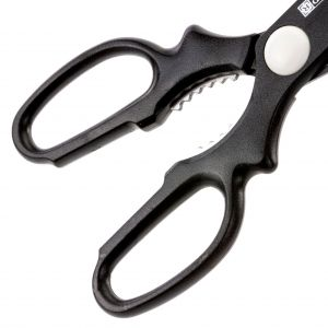 Royalford Kitchen Scissors - Stainless Steel - Black