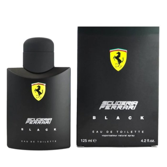 FERRARI SCUDERIA FERRARI BLACK (M) EDT 125ML