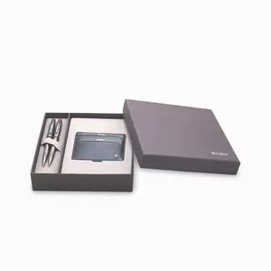 Scrikss Gift Sets DR221 Pen Holder with Zipper and Roller Pen, 1.0mm Thickness - OSGT71202