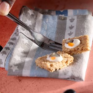 Royalford Cake Fork Set 2 Pcs - Stainless Steel - Silver