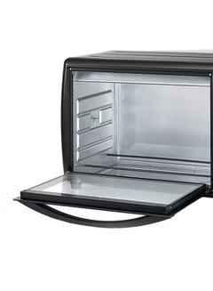 Electric Oven Multifunction With Double Glass And Rotisserie For Toasting/Baking/Broiling 70 L 2200 W TRO70RDG-B5 Black