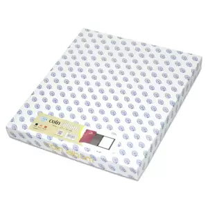 FIS Coin Album 230x270mm, Maroon - FSHOCO12