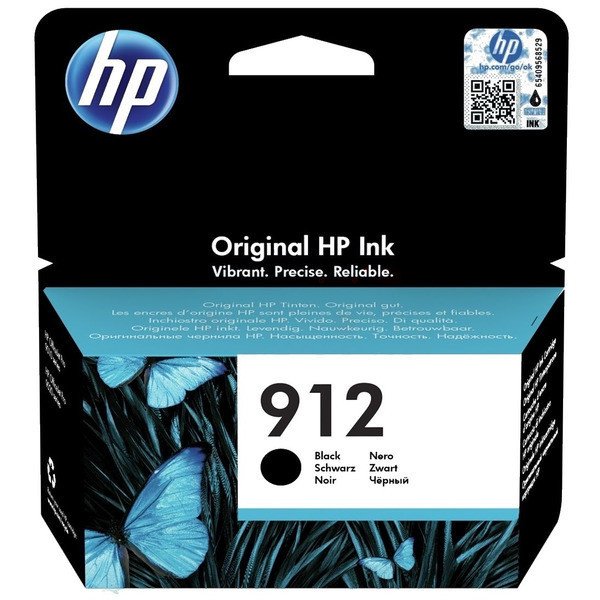 HP 912 Black Original Ink Cartridge (3YL80AE)