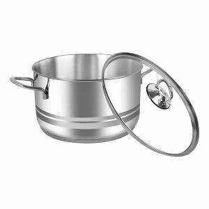 Prestige Infinity Cove Casserole 24 cm - Stainless Steel - Silver