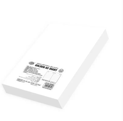 FIS Golden A5 Diary 2023 (Arabic/English) Brown - FSDI19AEG23BR