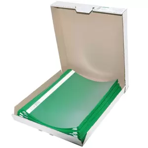 50-Piece Durable Project File, A4 Size, Green Colour - DUPG2573-05