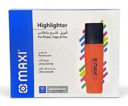 Maxi Fluorescent Premium Highlighter - Orange