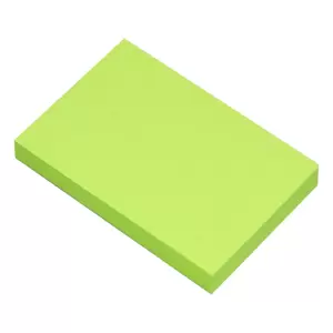 FIS Sticky Note, Fluorescent Green Colours, Size 3 x 2 Inch, 100 Sheets, Quantity per Pack 12 - FSPO32FGR