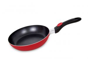 Royalford Non Stick Fry Pan - Aluminium - Red - 26 CM - RF2957
