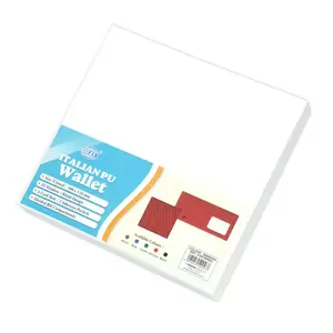 FIS Italian PU Bifold Design Wallets Polyurethane For Men, ID Card Window, 6 Card Slots, 2 Sideways Pockets, Divided Bill Compartments, Maroon Colour, Closed Size 100 x 105 mm - FSPQMRD3