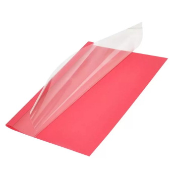 100-Piece FIS Thermal Binding Cover 3mm(0.125mm+230G) Red - FSBD01RE