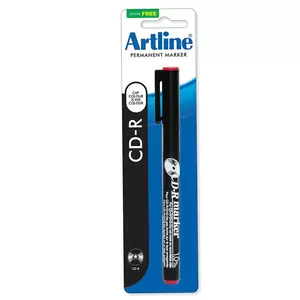Artline Cd-R Marker, 1.0mm Red, 884, Blister Pack - ARMK884RE-BP