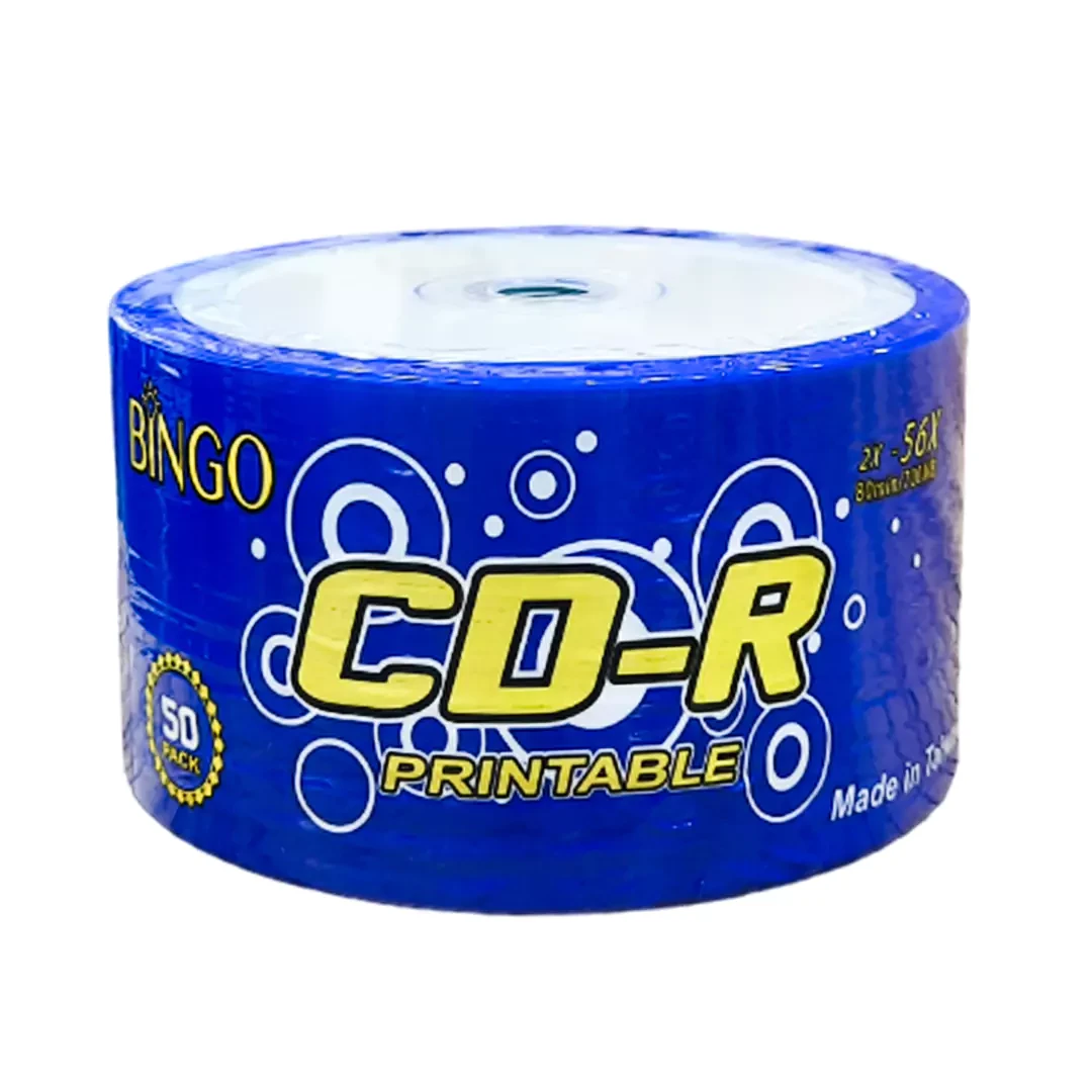 Bingo CD-R 50 Pack Printable 80min/700MB