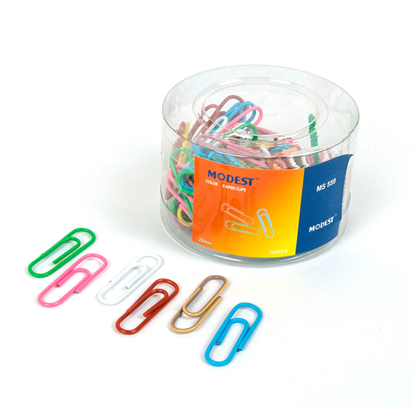 Modest Paper Clip Colour 28mm