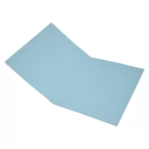 FIS Square Cut Folders Without Fastener Blue Color, Pack of 50 Pcs, 320 gsm, A4 Size - FSFF9A4BL