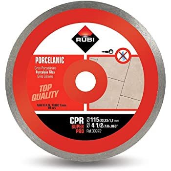 RUBI 32933 PORCELAIN TILES DIAMOND BLADE 125MM, CPJ-125 SUPERPRO