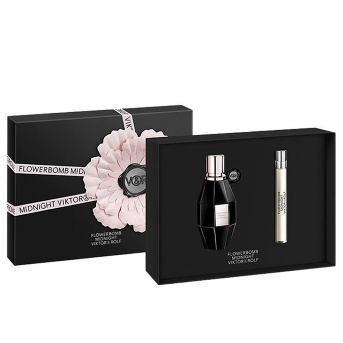VIKTOR & ROLF FLOWERBOMB MIDNIGHT (W) SET EDP 50ML + EDP 10ML