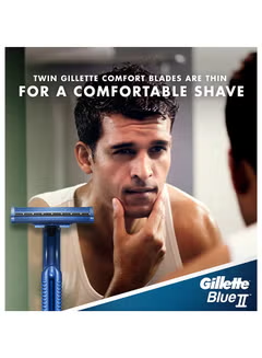 Blue II Disposable Razor One Size