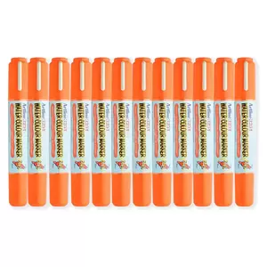 Artline 325T Water Colour Marker 2.0-5.0mm, Orange Color, Pack of 12 pcs. Acrylic Fibre Tip - ARMK325OR